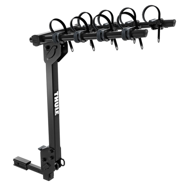 Trailway 4-Bike Hitch Mount Bike Rack, Fits 1-1/4, 2-in Receiver, Black J7913