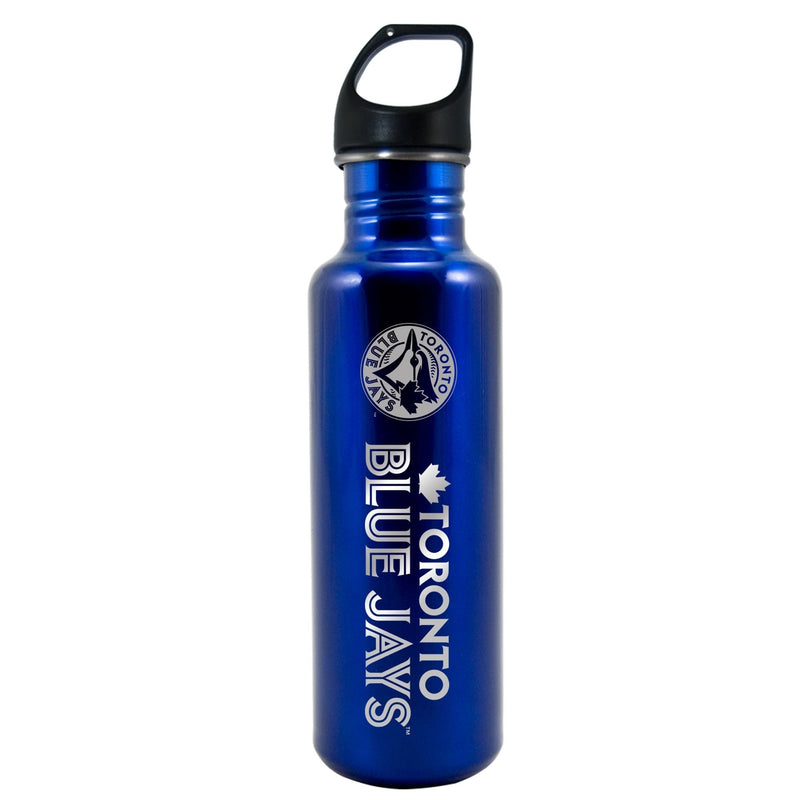 Stainless Steel Travel Water Bottle For Baseball Fans/Collectors, 26-oz U3998