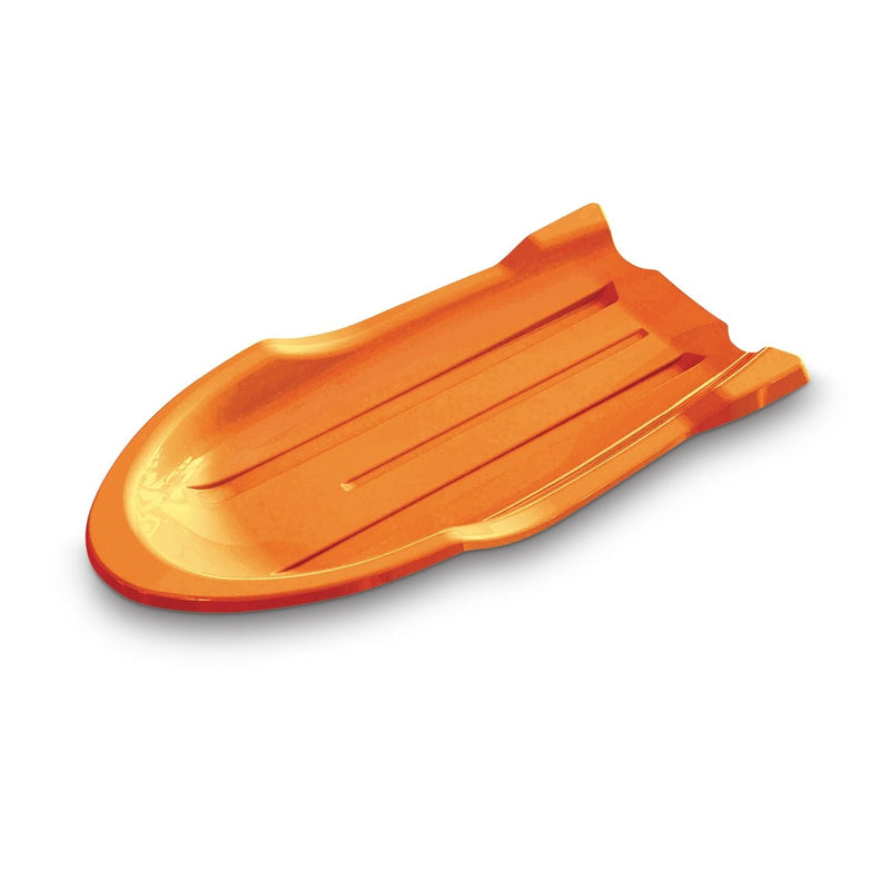 Torpedo Kids' 2-Person Lightweight Plastic Winter Snow Sled Toboggan H5757