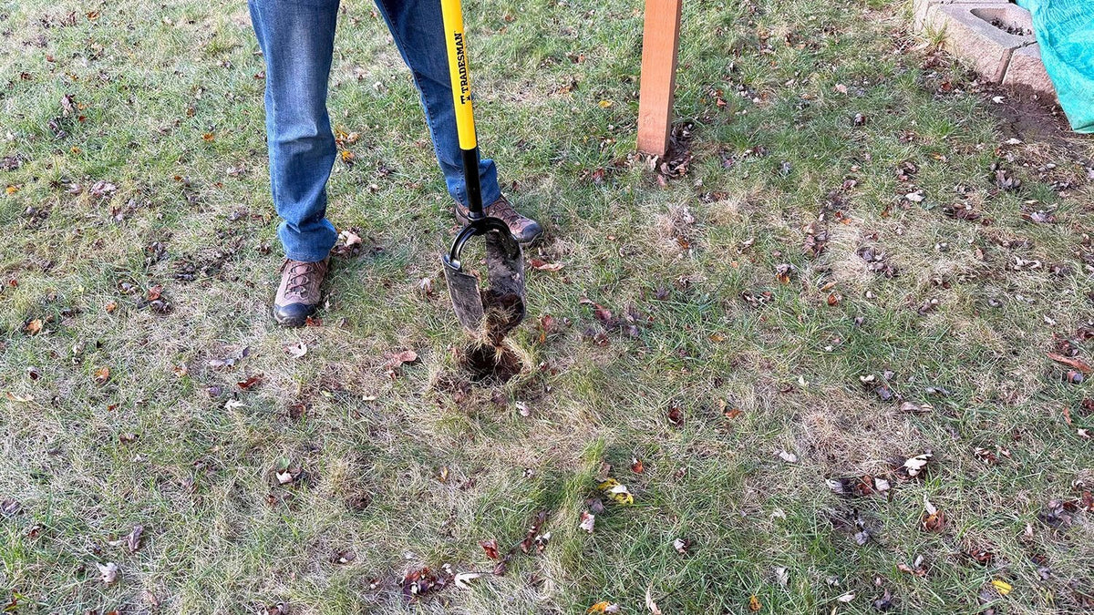 Steel Post Hole Auger