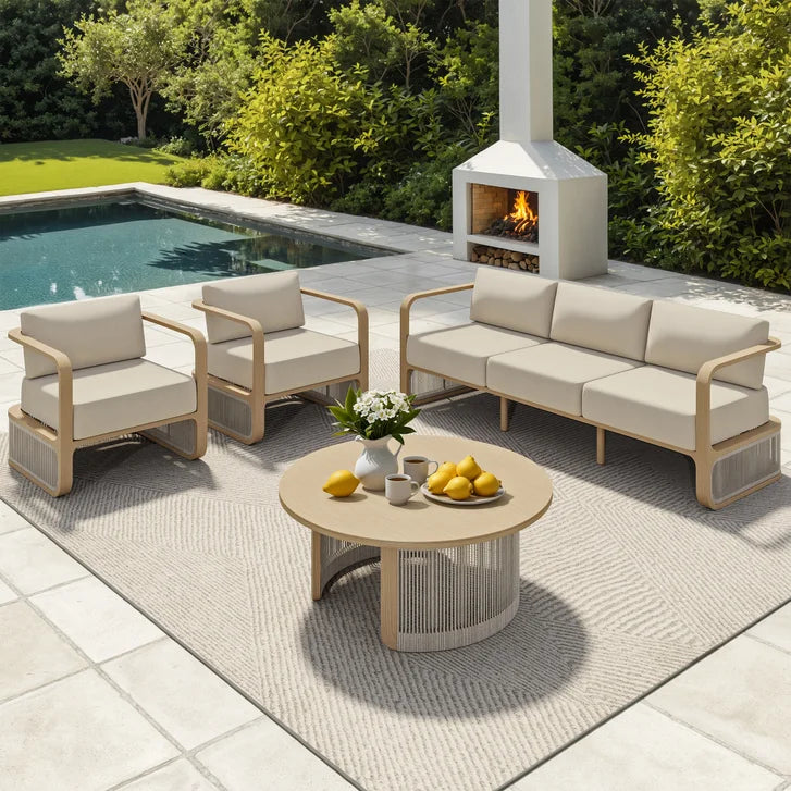 Tribeca 4-piece Patio Conversation Set C7427
