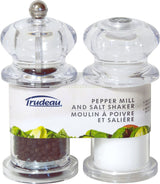 Traditional Pepper Mill & Salt Shaker, 5.5-in
