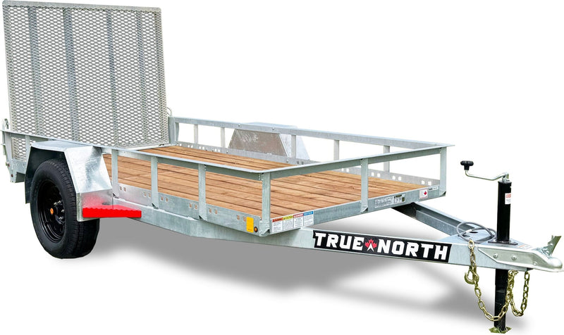 60-in x 10-ft Galvanized Utility Trailer Z4942