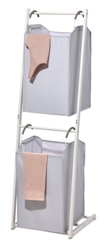 2-Tier Vertical Laundry Sorter