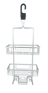 Freestanding Corner Shower Caddy with Hook, 3-Tier