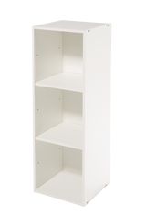 Stack Modular 3-Shelf Organizer, White