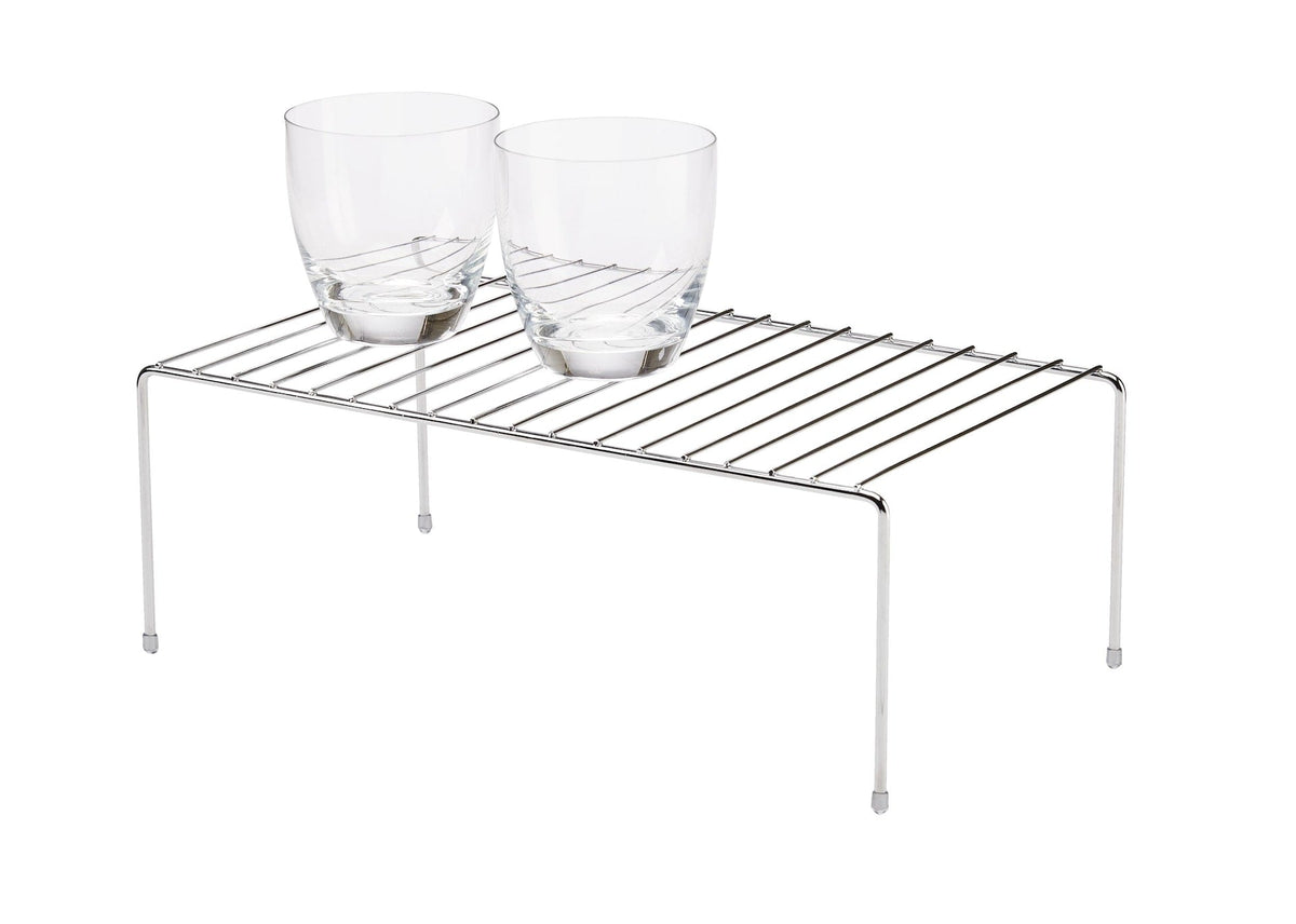 Stay Storage & Organizer Shelf Rack For Kitchen Cupboard/Cabinet, Chrome