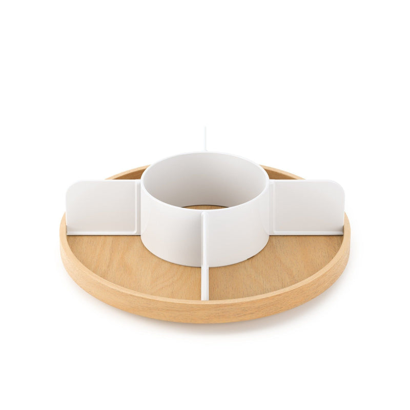 Bellwood 5-Section Lazy Susan with Removable Dividers D8117