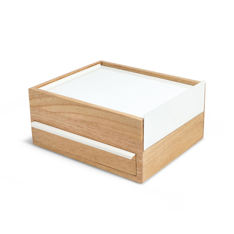Stowit Jewelry Box, White/Natural S4805