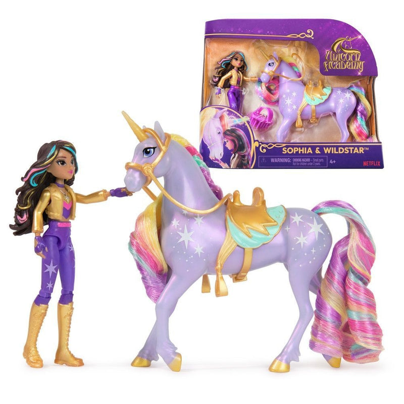 Posable Doll & Unicorn Toy Assortment, Ages 4+ F7865
