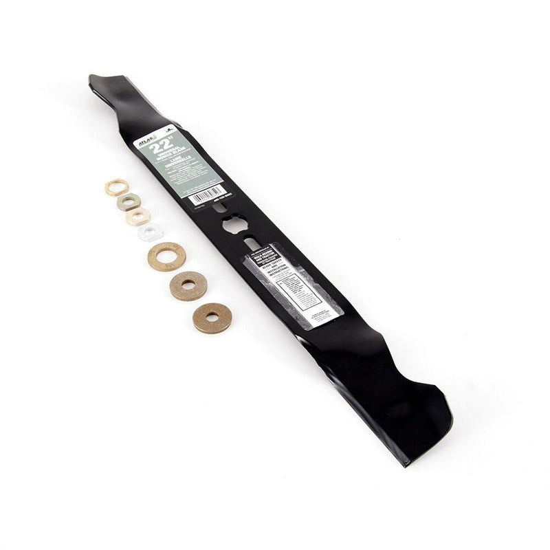 Universal Lawn Mower Replacement Mulching Blade, 22-in, Black W6753