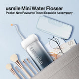 usmile C10 Water Flosser x P10 S Electric Toothbrush Travel Pack