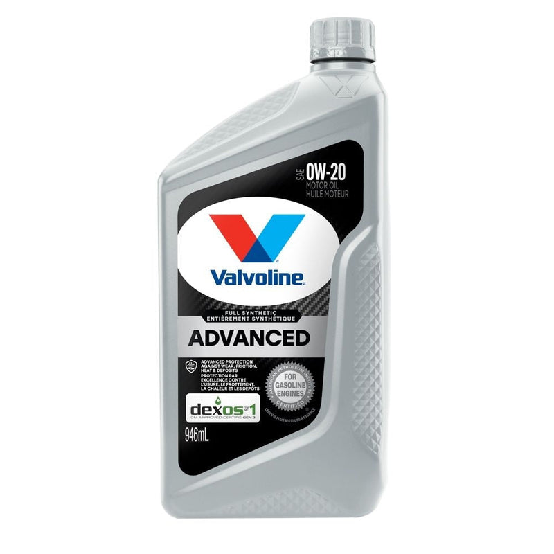 0W20 Advanced Synthetic Engine/Motor Oil, 946-mL F6390