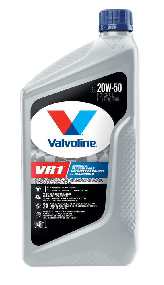 VR1 20W-50 4-Cycle Racing Oil, 1-L N5158