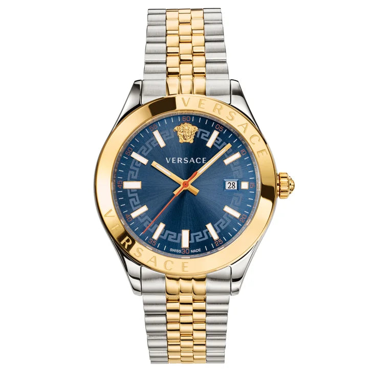 Versace Hellenyium Blue Dial Men's Watch F0777