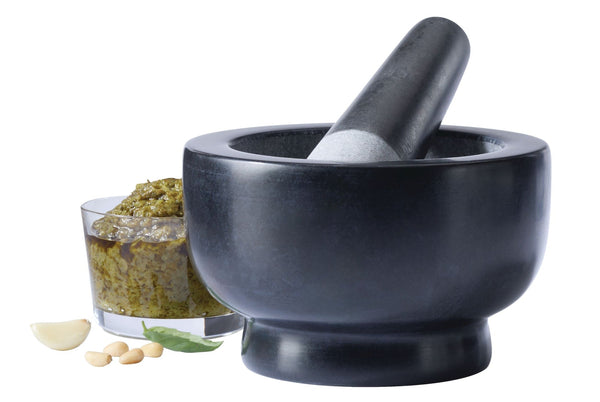 Granite Mortar & Pestle, Black Z7303