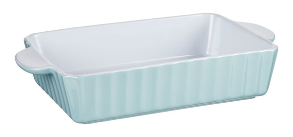 Medium Rectangular Ceramic Baking Dish, Blue I8997
