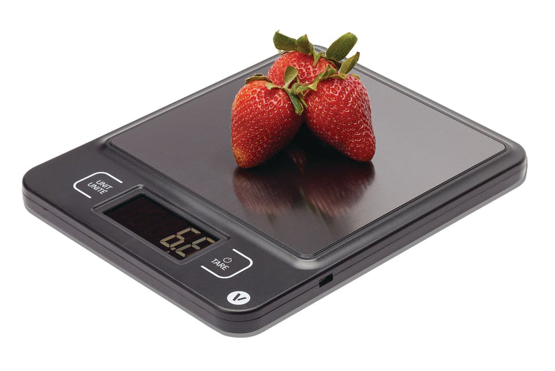 USB Rechargeable Kitchen Scale, 11-lb Y358