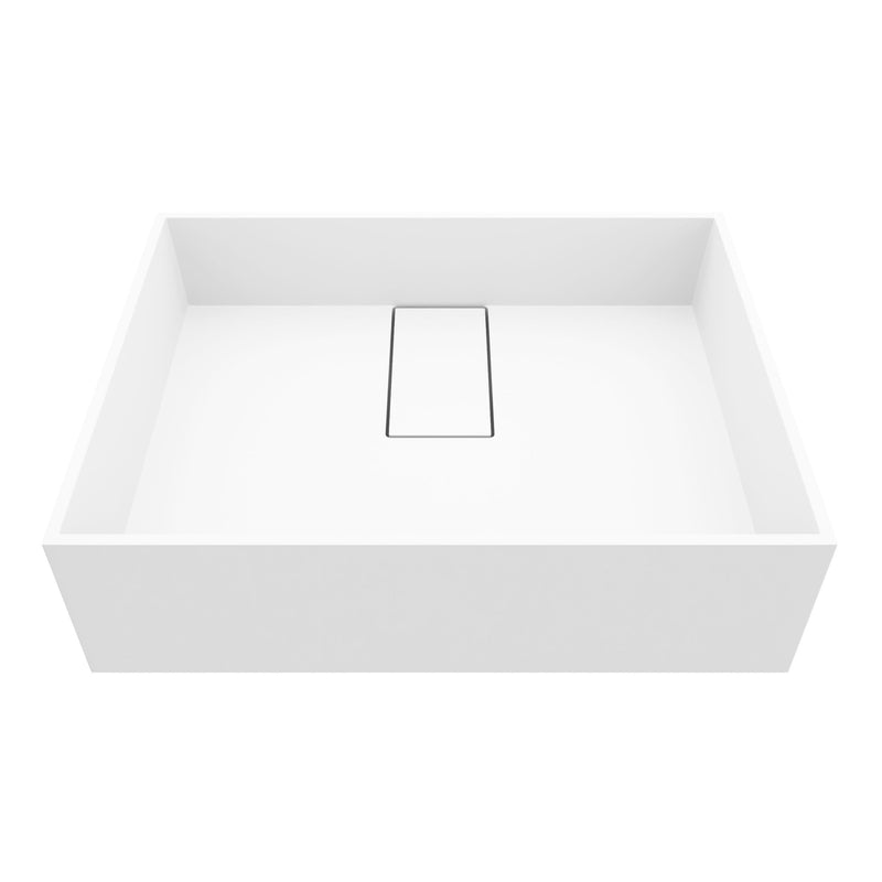 Bryant 17x13-in Deep White Bathroom Sink/Basin with Rectangular Vessel N2193