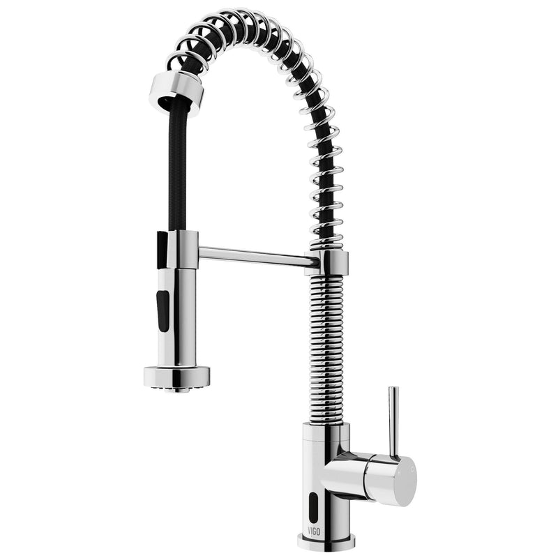 Edison 19-in Single-Handle Touchless Kitchen Faucet O7785