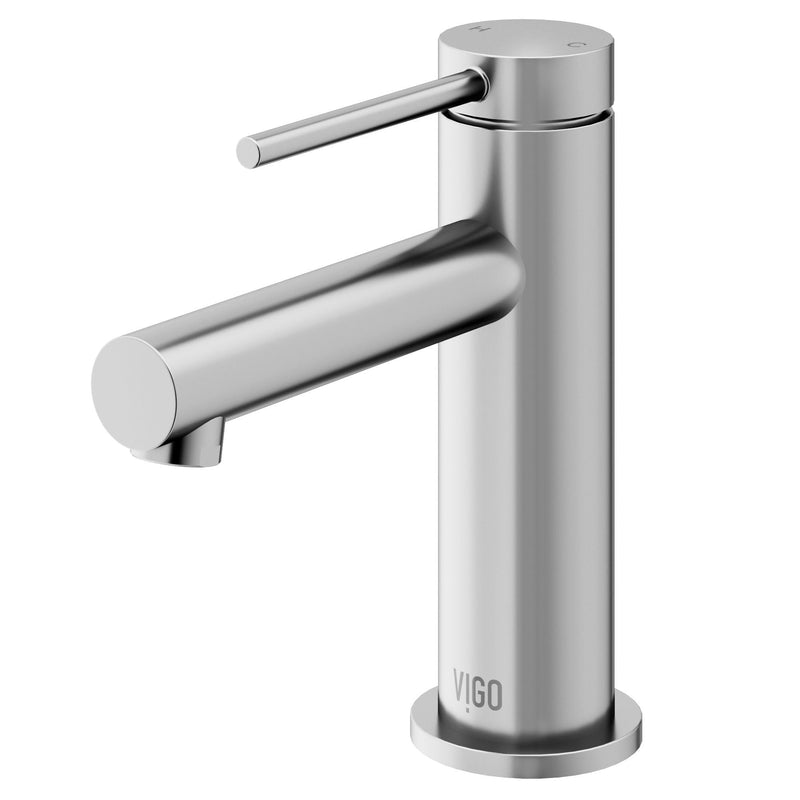 Jewel 6-in Single-Hole Bathroom Faucet, Various Finishes N8149
