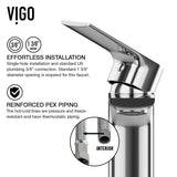 Norfolk Single Handle Vessel Single Hole Bathroom Sink Faucet, WaterSense Certified, Chrome