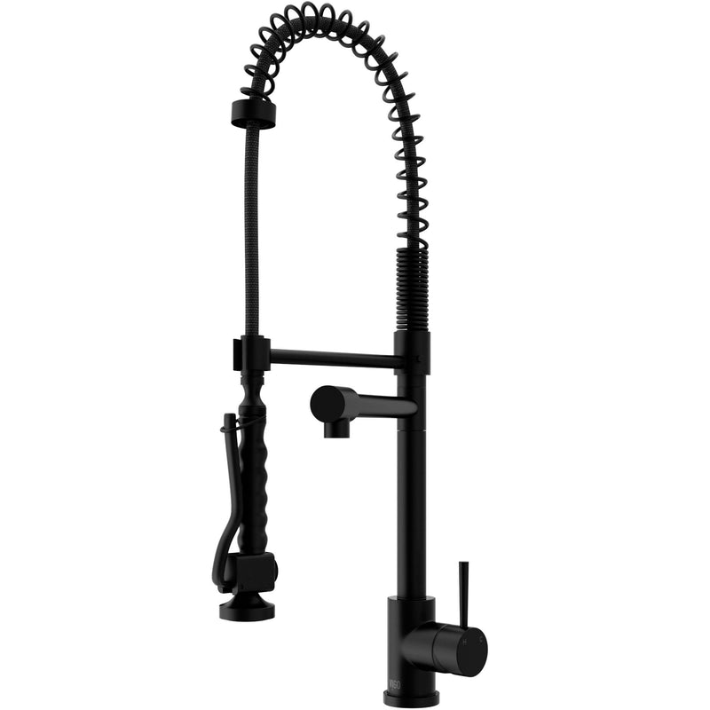 Zurich Kitchen Faucet, Matte Black D5831