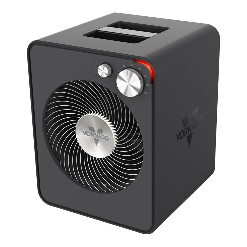 VMHi300 Whole Room Metal Heater with Adjustable Thermostat, Storm Grey O7347