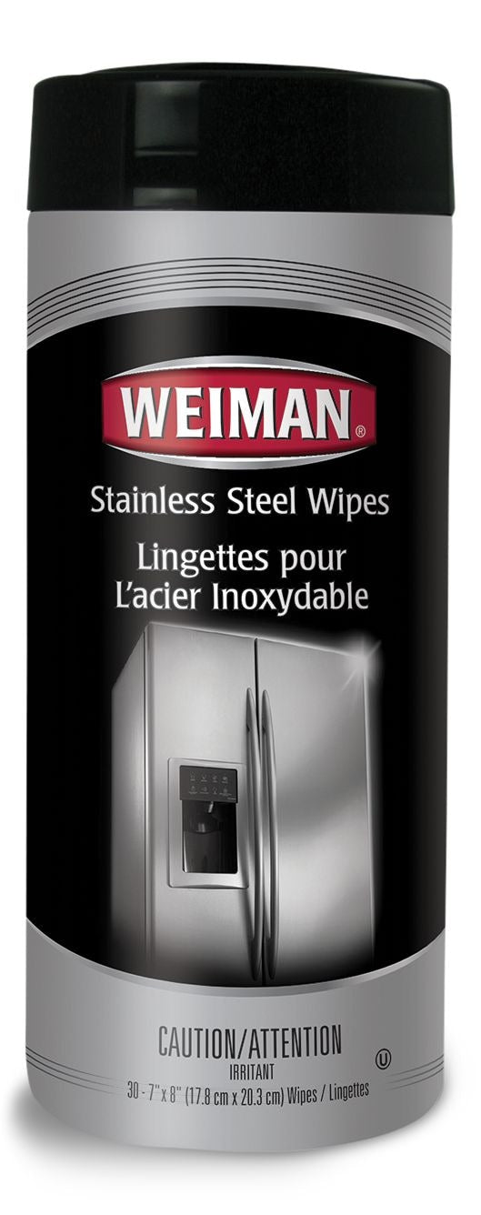 Stainless Steel Cleaning and Protectant Wipes, 30 Wipes Z9286