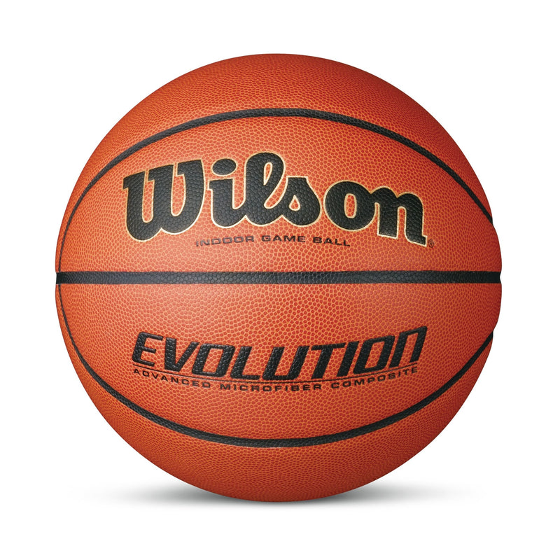 Evolution Indoor Composite Game Basketball, Official Size 7 (29.5-in) D1703