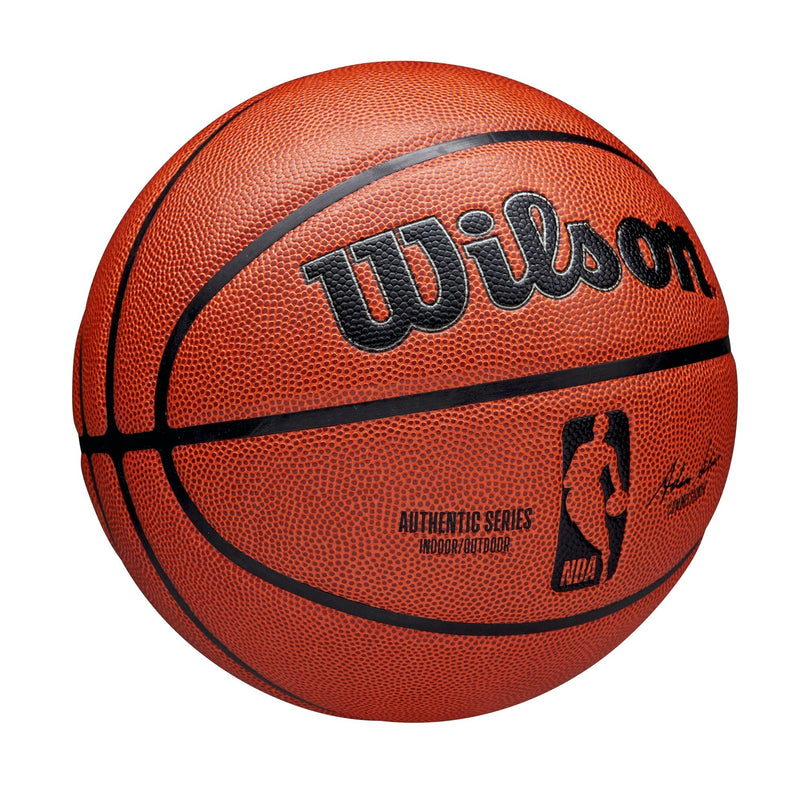 Authentic Indoor/Outdoor Basketball, Official Size, Brown S7405