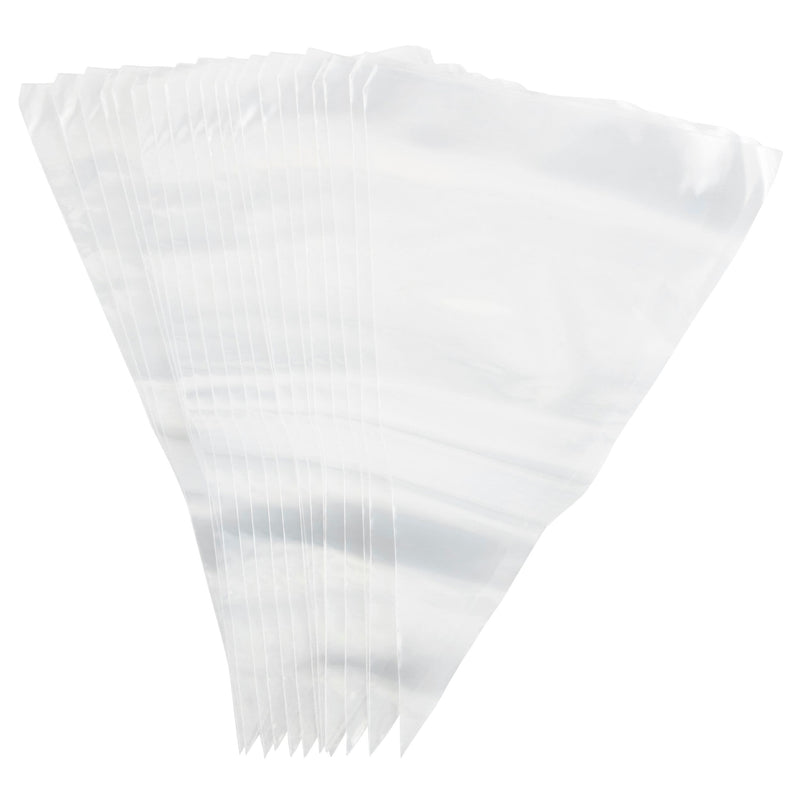 Disposable Piping Decorating Bag, Clear, 24-pk, for Baking/Cake Decoration Y9491
