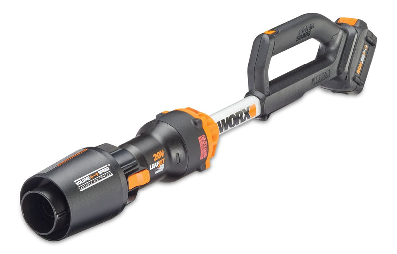 WG543 20V Power Share Cordless Leafjet Blower/Sweeper, 4Ah Battery R8600