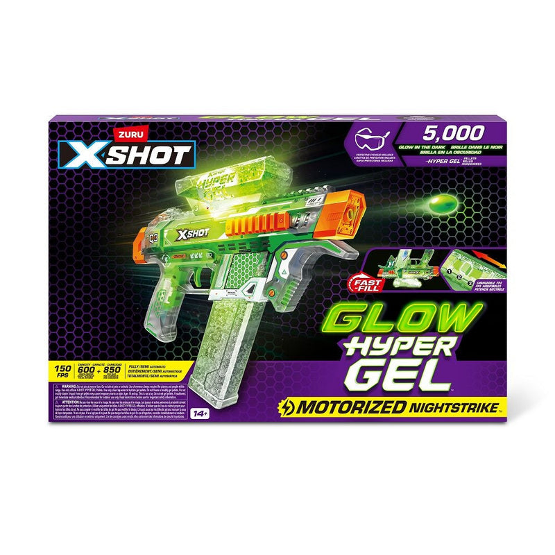 Hyper Gel Glow In The Dark NightStrike Blaster J5122