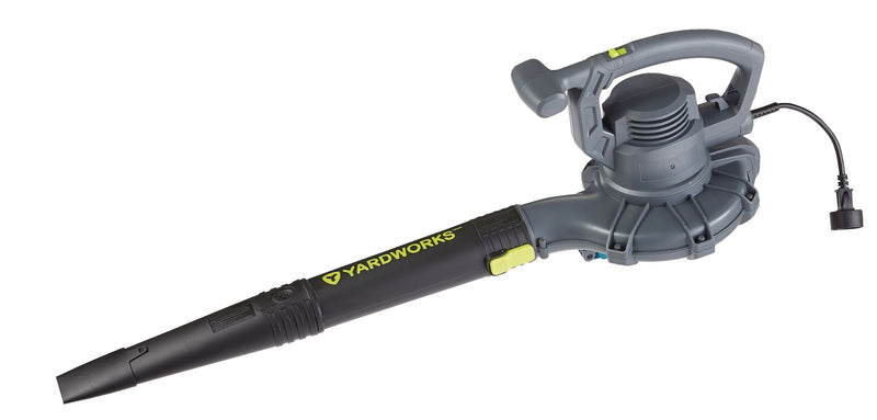 12 Amp 400CFM Electric Leaf Blower/Vacuum, Black V9814