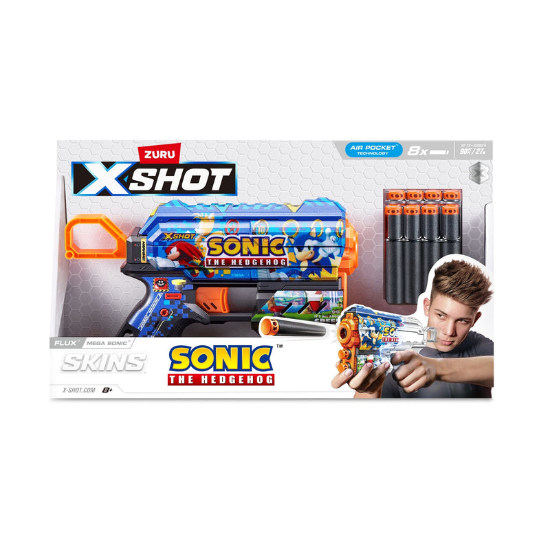 Skins Flux Blaster, Includes 8 Darts, Ages 8+ Q6189